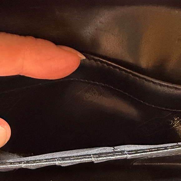 Coach Black Signature Women's Trifold or Checkbook Wallet - Picture 10 of 10